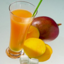 Peach and mango flavour drink